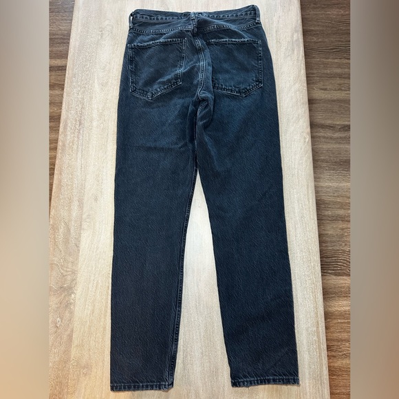Agolde Jamie High Rise Classic Jeans in Rematch Black Size 26 - Picture 4 of 7